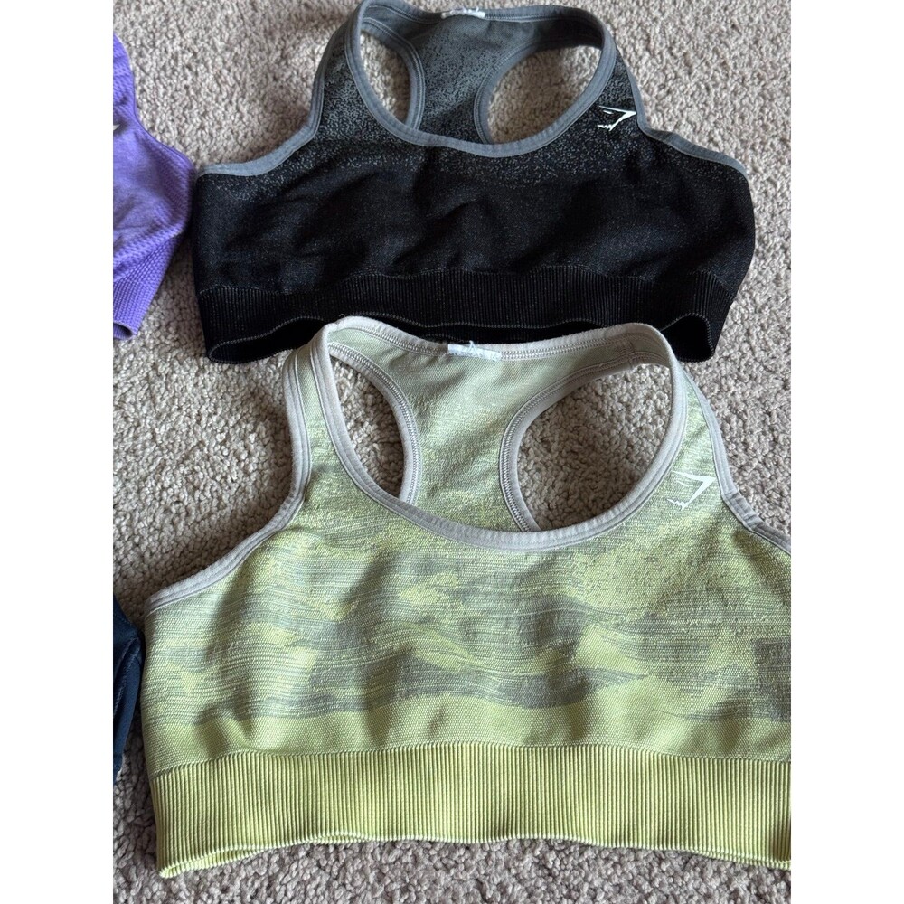 Gymshark Brand, Sports Bras Bundle, Size (XS) Athletic Clothing - Picture 3 of 10